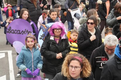 Desfile desde la plaza Juan Pablo II