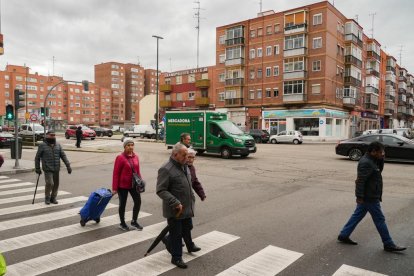La calle San Isidro en la actualidad.