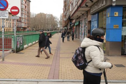 La calle San Isidro en la actualidad.