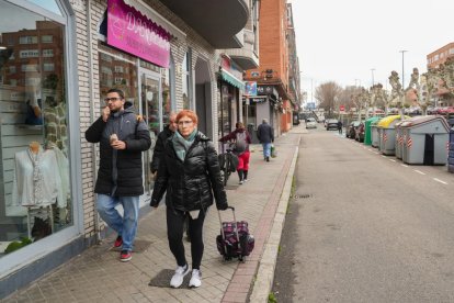 La calle San Isidro en la actualidad.