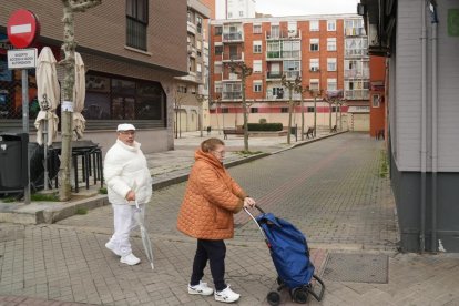 La calle San Isidro en la actualidad.