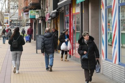 La calle San Isidro en la actualidad.
