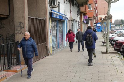 La calle San Isidro en la actualidad.