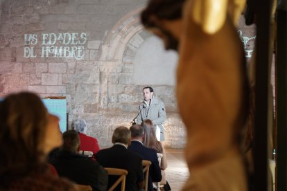 El presidente de la Diputación de Valladolid, Conrado Íscar, en la presentación de las obras restauradas durante 2024.