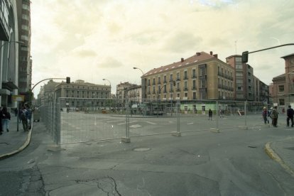 Plaza de España en los años 90