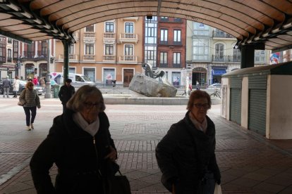 La plaza de España vallisoletana en la actualidad