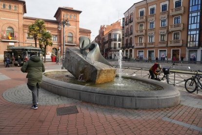 La plaza de España vallisoletana en la actualidad