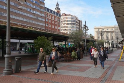 La plaza de España vallisoletana en la actualidad