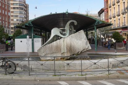 La plaza de España vallisoletana en la actualidad