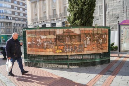La plaza de España vallisoletana en la actualidad