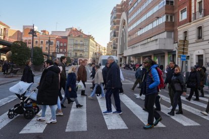 La plaza de España vallisoletana en la actualidad