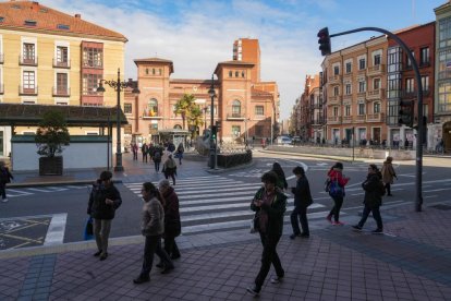 La plaza de España vallisoletana en la actualidad