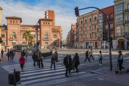 La plaza de España vallisoletana en la actualidad