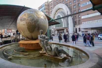 La plaza de España vallisoletana en la actualidad