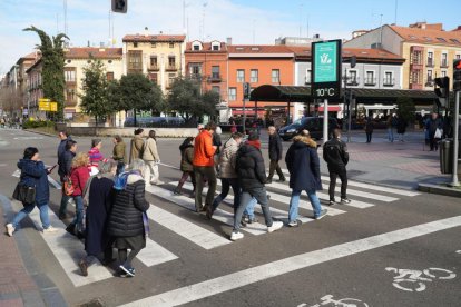 La plaza de España vallisoletana en la actualidad