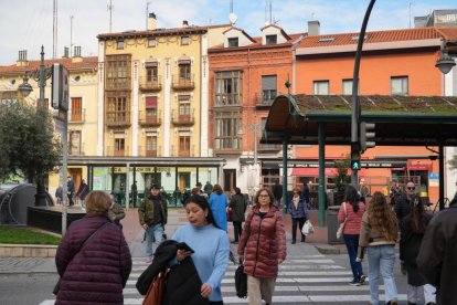 La plaza de España vallisoletana en la actualidad