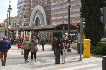 La plaza de España vallisoletana en la actualidad