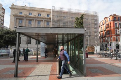 La plaza de España vallisoletana en la actualidad