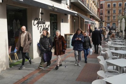 La plaza de España vallisoletana en la actualidad