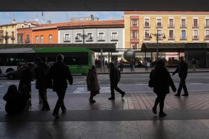 La plaza de España vallisoletana en la actualidad