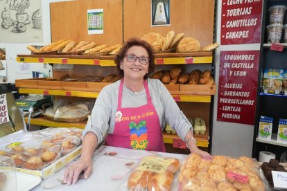 María del Mar Franco, dueña de la panadería Horno de Pan Plaza de España