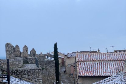 Urueña bajo un manto de nieve