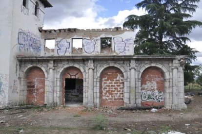 Arquería del convento de la Merced Calzada de Valladolid.
