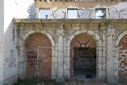 Arquería del convento de la Merced Calzada de Valladolid.