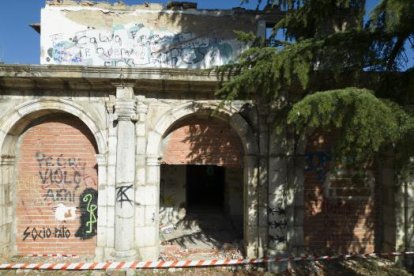 Arquería del convento de la Merced Calzada de Valladolid.