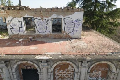 Arquería del convento de la Merced Calzada de Valladolid.