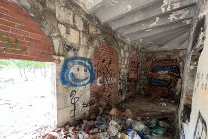 Arquería del convento de la Merced Calzada de Valladolid.