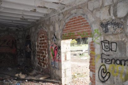 Arquería del convento de la Merced Calzada de Valladolid.