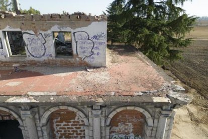 Arquería del convento de la Merced Calzada de Valladolid.