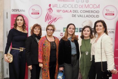 Una momento de la gala del comercio de Fecosva en el Teatro Calderón de Valladolid.