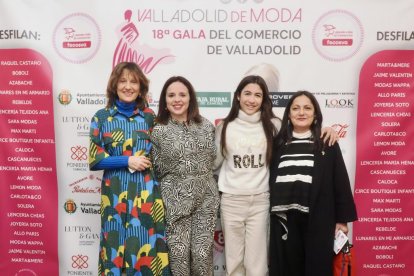 Una momento de la gala del comercio de Fecosva en el Teatro Calderón de Valladolid.