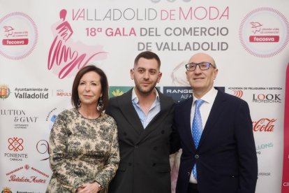 Una momento de la gala del comercio de Fecosva en el Teatro Calderón de Valladolid.