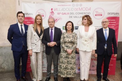 Una momento de la gala del comercio de Fecosva en el Teatro Calderón de Valladolid.