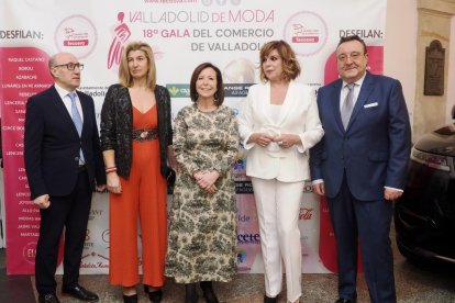 Una momento de la gala del comercio de Fecosva en el Teatro Calderón de Valladolid.