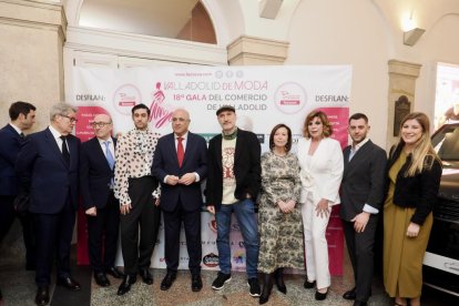 Una momento de la gala del comercio de Fecosva en el Teatro Calderón de Valladolid.