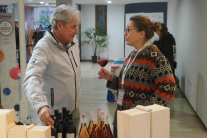 Asistentes a la Feria de Alimentos de Valladolid en Valladolid.