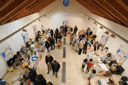 Asistentes a la Feria de Alimentos de Valladolid en Valladolid.