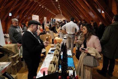 Asistentes a la Feria de Alimentos de Valladolid en Valladolid.