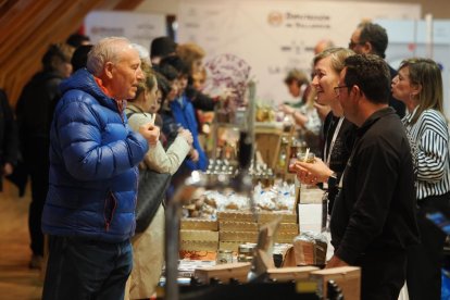 Asistentes a la Feria de Alimentos de Valladolid en Valladolid.