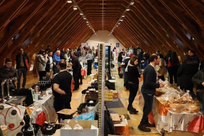 Asistentes a la Feria de Alimentos de Valladolid en Valladolid.