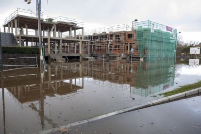 La capital abulense se encuentra anegada por el agua