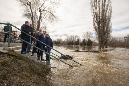 La capital abulense se encuentra anegada por el agua