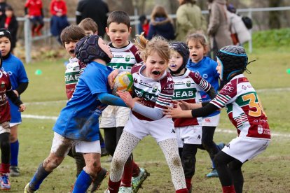 Imagen de uno de los partidos del Torneo Internacional de Escuelas.