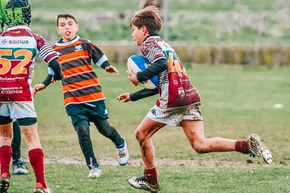 Imagen de uno de los partidos del Torneo Internacional de Escuelas.