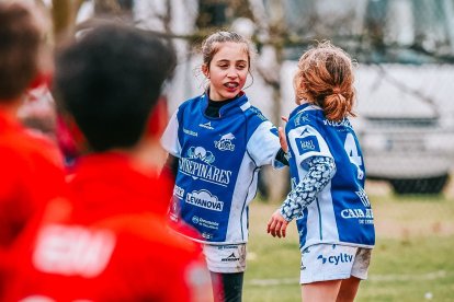 Imagen de uno de los partidos del Torneo Internacional de Escuelas.