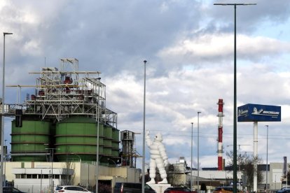 Instalaciones de la factoría de Michelin en Valladolid.